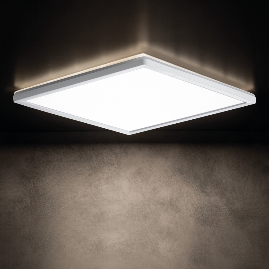 Plafón LED de baño AZPO LED/12,3W/230V IP54 blanco
