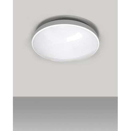 Plafón LED de baño CIRCLE LED/12W/230V 4000K diá. 25 cm IP44 blanco