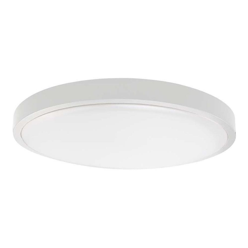 Plafón LED de baño con sensor LED/18W/230V 4000K IP44 diá. 22,5 cm blanco