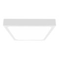 Plafón LED de baño con sensor LED/24W/230V 4000K IP44 29,5x29,5 cm blanco