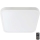 Plafón LED de baño con sensor LED/36W/230V 4000K IP44 42x42 cm blanco + control remoto