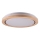 Plafón LED de baño DAREK LED/24W/230V diá. 39 cm IP44 roble
