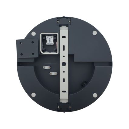 Plafón LED de baño ELLÉ LED/24W/230V 3000/4000/6500K diá. 26 cm IP54 antracita