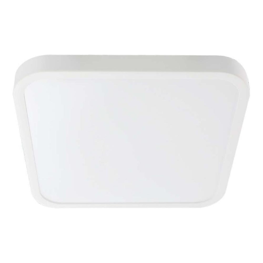 Plafón LED de baño LED/18W/230V 4000K IP44 25x25 cm blanco