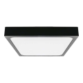 Plafón LED de baño LED/30W/230V 4000K IP44 42x42 cm negro