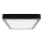 Plafón LED de baño LED/30W/230V 6500K IP44 42x42 cm negro
