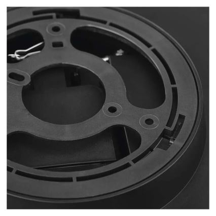 Plafón LED de baño LED/32W/230V 3000/4000/5700K IP55 negro