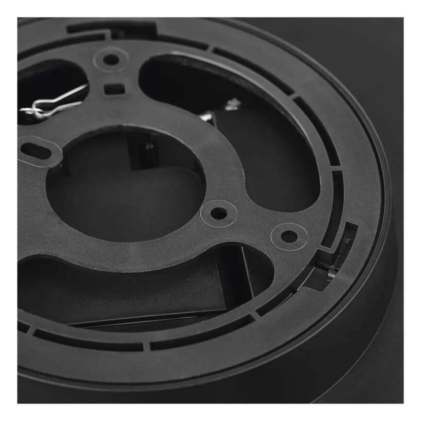 Plafón LED de baño LED/32W/230V 3000/4000/5700K IP55 negro