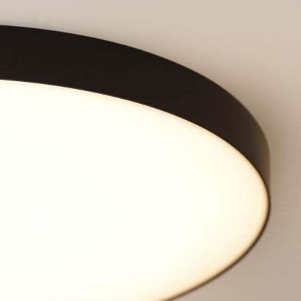 Plafón LED de baño MAYA LED/15W/230V diá. 33 cm IP44 negro
