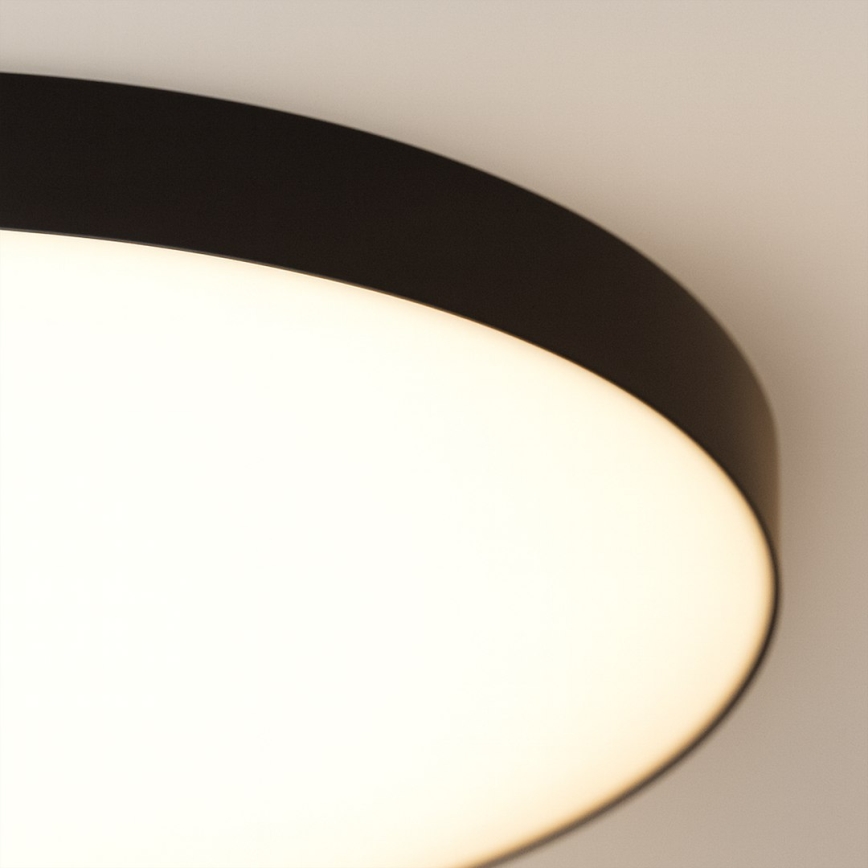 Plafón LED de baño MAYA LED/15W/230V diá. 33 cm IP44 negro