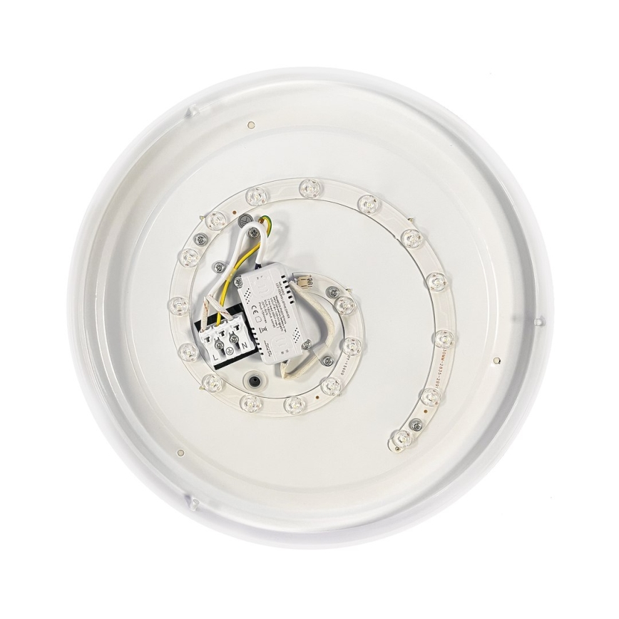 Plafón LED de baño MAYA LED/15W/230V diá. 33 cm IP44 negro