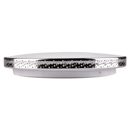 Plafón LED de baño MOON LED/18W/230V cromo brillante IP44