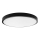 Plafón LED de baño SAMSUNG CHIP LED/36W/230V IP44 3000K diá. 35 cm negro