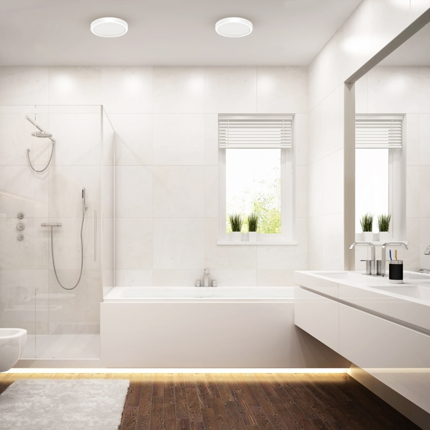 Plafón LED de baño VERA LED/12W/230V 4000K IP65 blanco