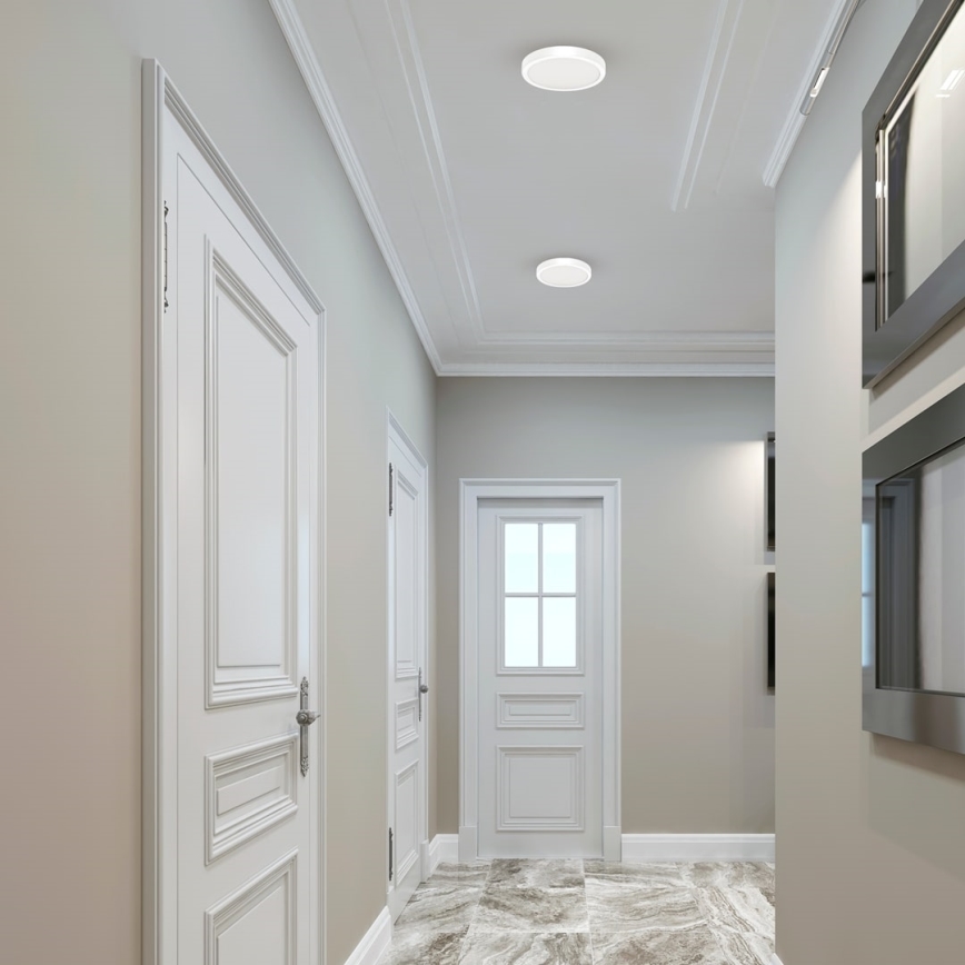 Plafón LED de baño VERA LED/12W/230V 4000K IP65 blanco