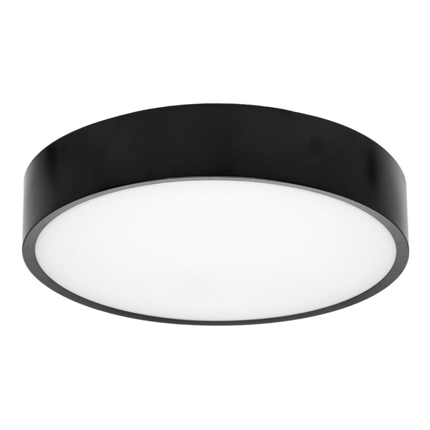 Plafón LED de exterior con sensor MARTIN LED/25W/230V 3000/4000K diá. 35 cm IP65 negro