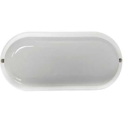 Plafón LED de exterior LED/15W/230V 4200K 20x9,8 cm IP64 blanco