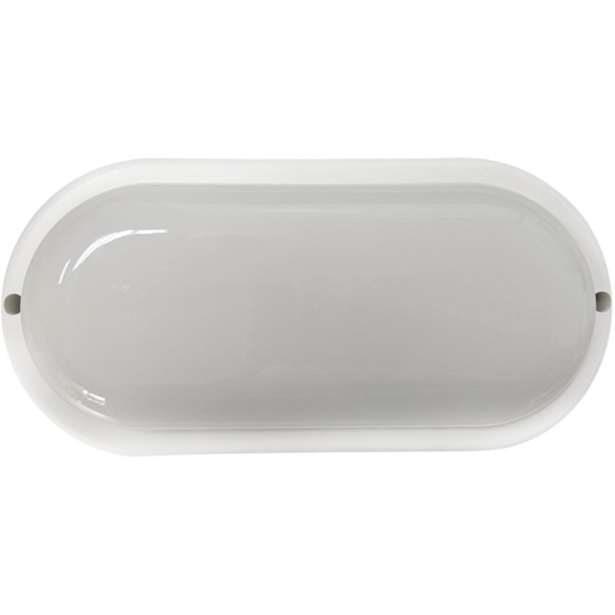 Plafón LED de exterior LED/15W/230V 4200K 20x9,8 cm IP64 blanco