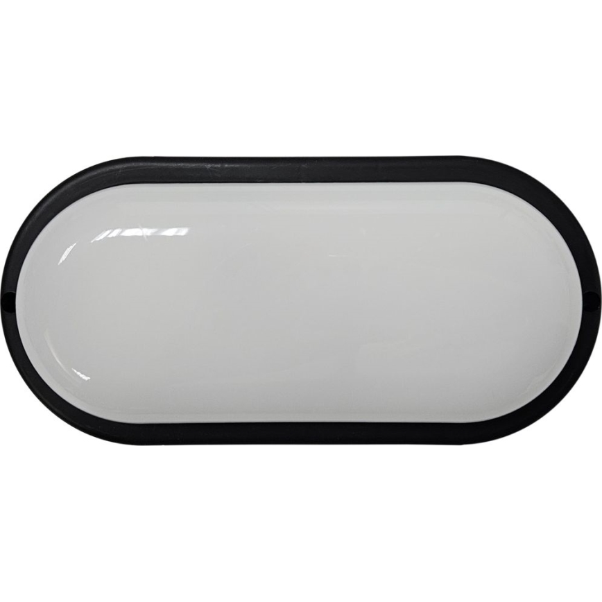 Plafón LED de exterior LED/15W/230V 4200K 20x9,8 cm IP64 negro