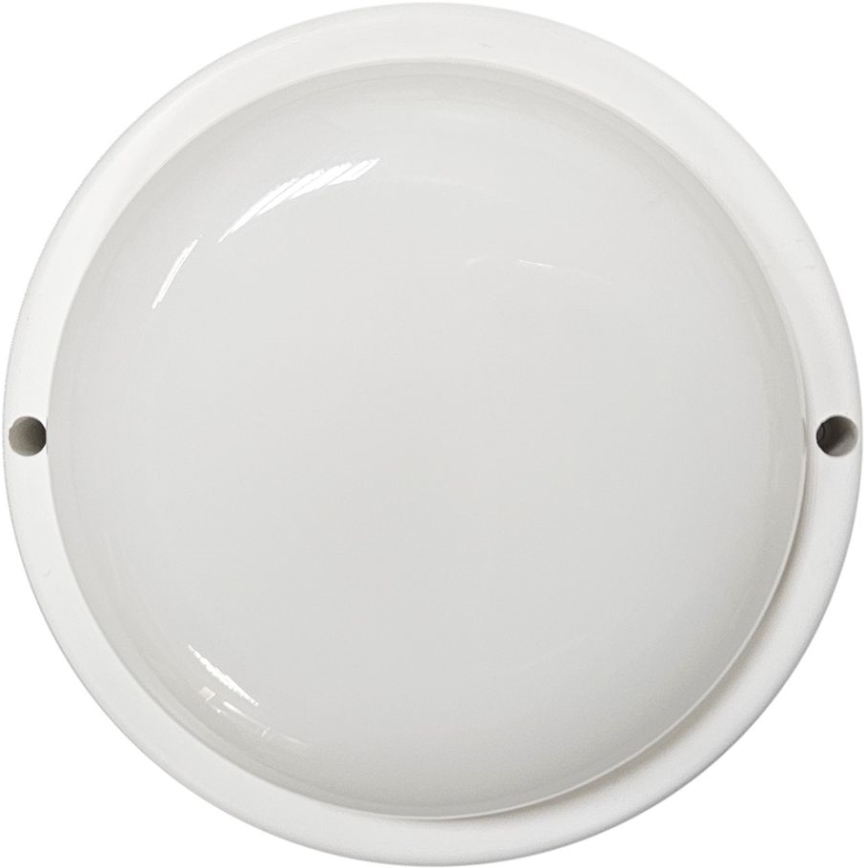 Plafón LED de exterior LED/15W/230V 4200K diá. 15,5 cm IP64 blanco
