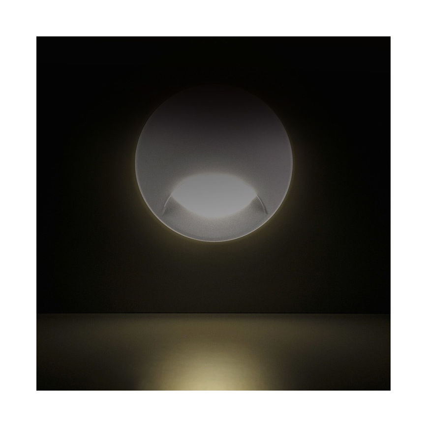 Plafón LED de exterior para escaleras Q1 LED/3W/230V IP44