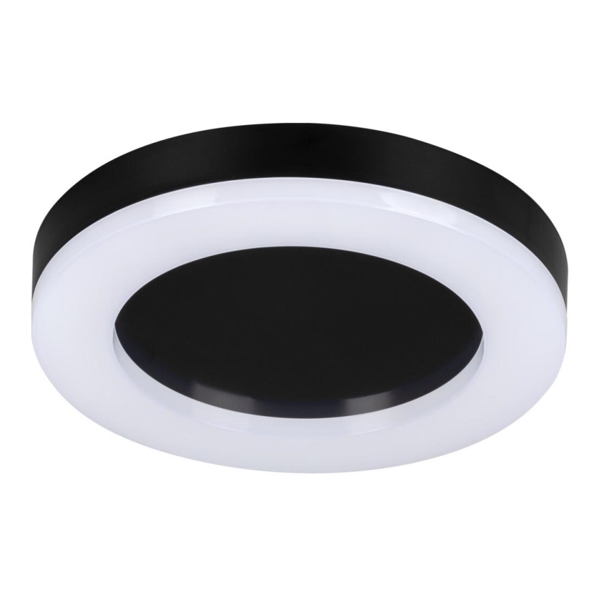 Plafón LED de exterior TURA LED/24W/230V 4000K IP54 negro