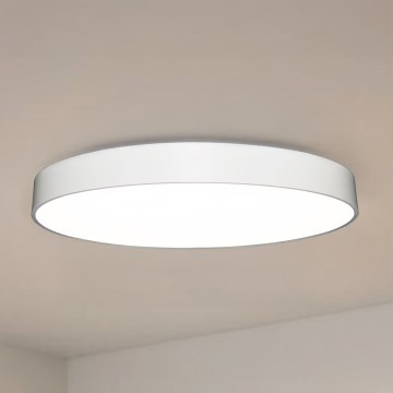 Plafón LED de techo 135 W/230 V 3000/4000/6500 K Ø 80 cm blanco