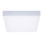 Plafón LED de techo, 18W/230V, 3000/4000/6000K, 22,5x22,5 cm, blanco