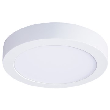 Plafón LED de techo 18W/230V 3000/4000/6000K Ø 22,5 cm, blanco