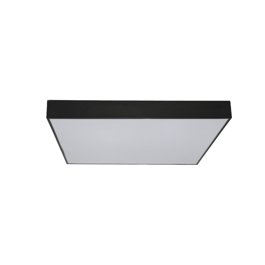 Plafón LED de techo 215W/230V 3000/4000/6500K 80x80 cm negro