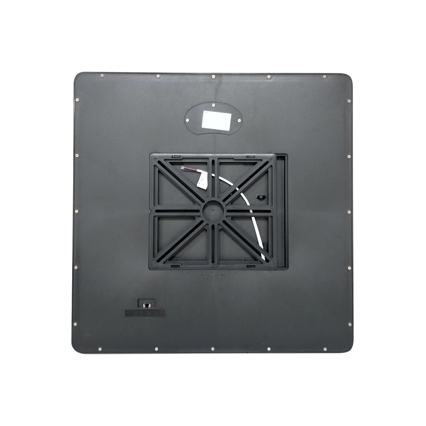 Plafón LED de techo 40W, 230V, 3000/4000/6500K, 50 x 50 cm, negro