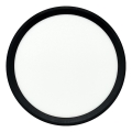 Plafón LED de techo LED/18W/230V 3000/4000/6500K Ø 23 cm negro