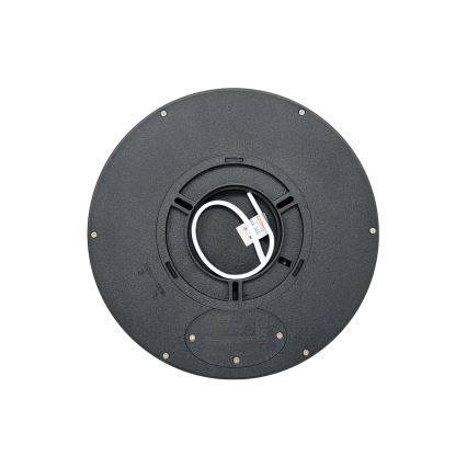 Plafón LED de techo LED/18W/230V 3000/4000/6500K Ø 23 cm negro