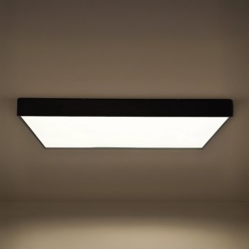 Plafón LED de techo LED/340W/230V 3000/4000/6500K 100x100 cm negro