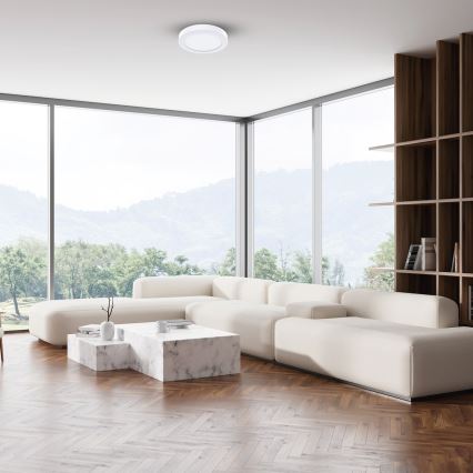 Plafón LED EVORA LED/6W/230V 3000/4000/6000K Ø 14 cm blanco