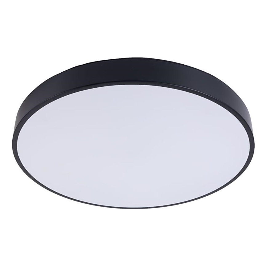 Plafón LED FELIZ LED/40W/230V 4000K diá. 40 cm negro