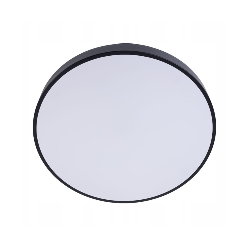 Plafón LED FELIZ LED/40W/230V 4000K diá. 40 cm negro