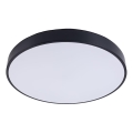 Plafón LED FELIZ LED/50W/230V 4000K diá. 50 cm negro