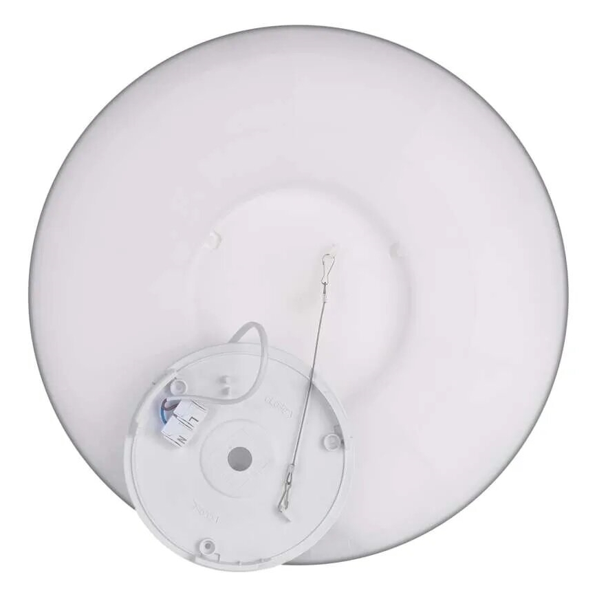 Plafón LED FLORI LED/22W/230V 4000K negro diá. 42 cm