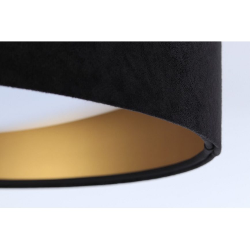 Plafón LED GALAXY 1xLED/24W/230V negro/dorado