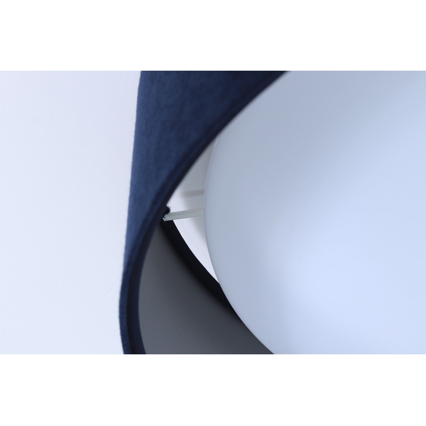 Lámpara de techo LED GALAXY LED/24W/230V Ø 44 cm azul/plateado