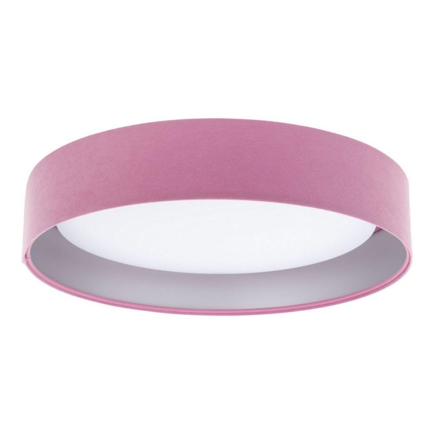 Plafón LED GALAXY LED/24W/230V d. 44 cm rosa/plata