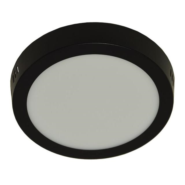Plafón LED GERRIT LED/12W/230V 4000K negro
