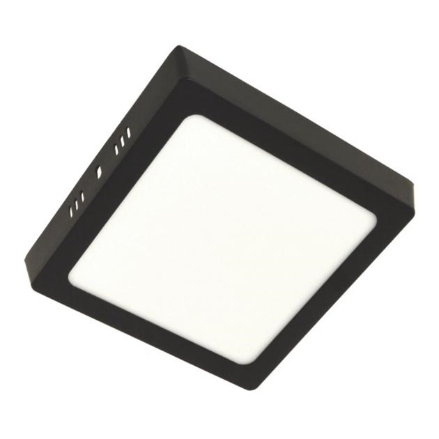 Plafón LED GERRY LED/12W/230V 4000K negro