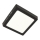 Plafón LED GERRY LED/12W/230V 4000K negro