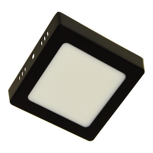 Plafón LED GERRY LED/6W/230V 4000K negro