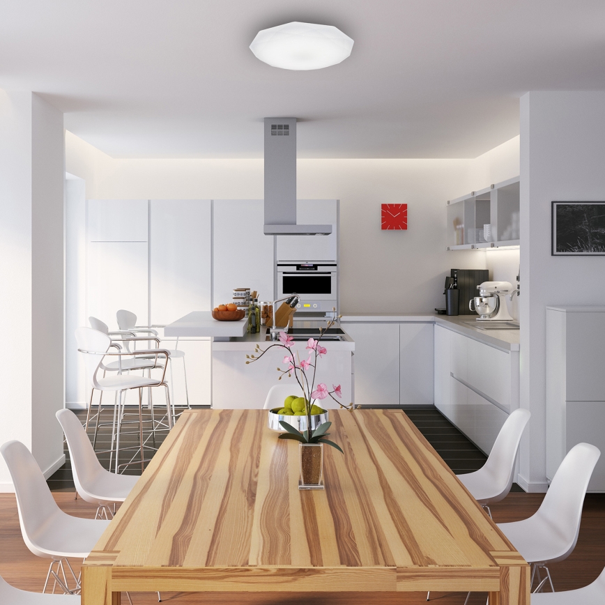 Plafón LED HEX LED/16W/230V