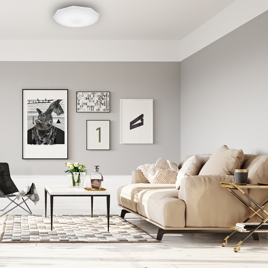 Plafón LED HEX LED/16W/230V