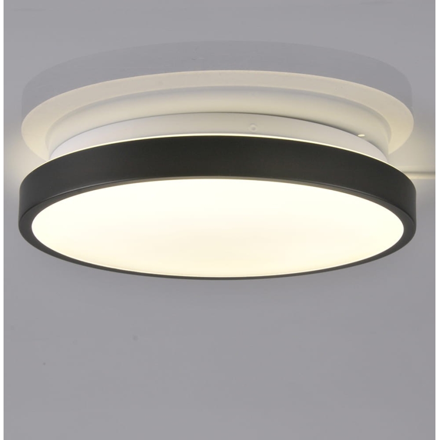 Plafón LED KERN LED/15W/230V negro