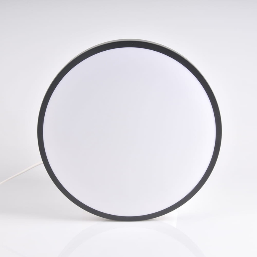 Plafón LED KERN LED/15W/230V negro